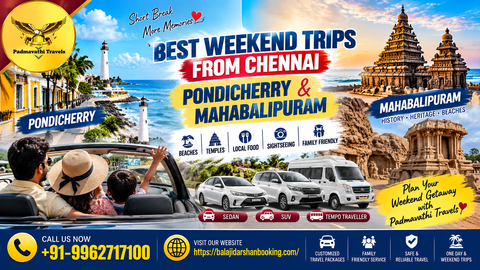 Best Weekend Trips from Chennai