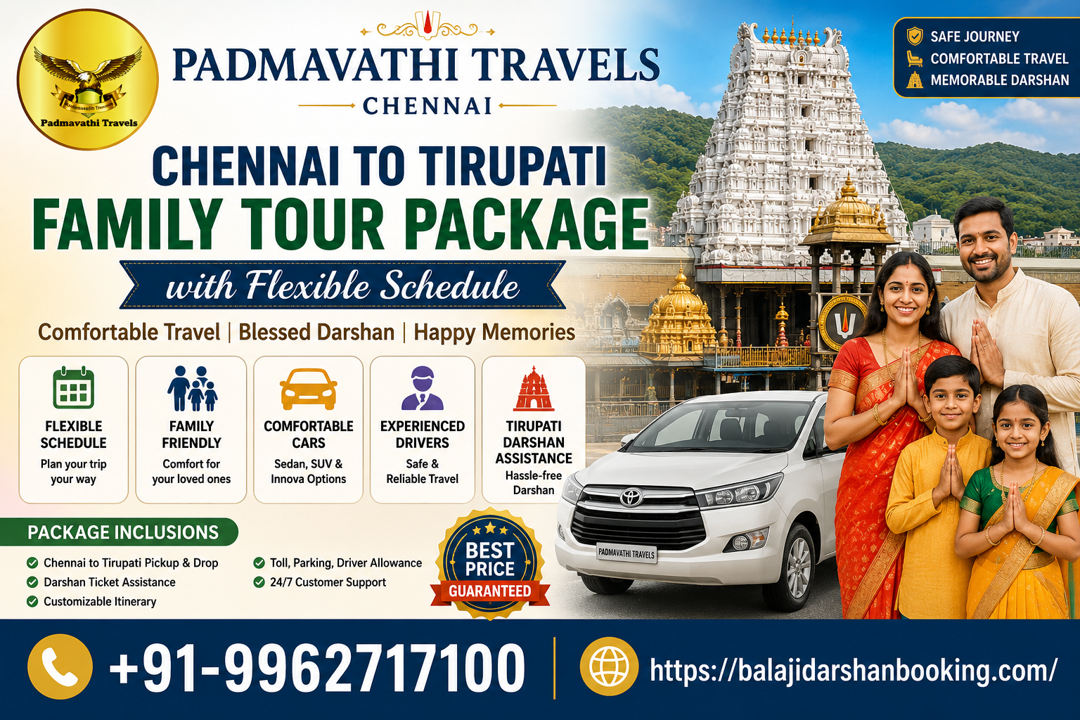 Tirupati Darshan Package