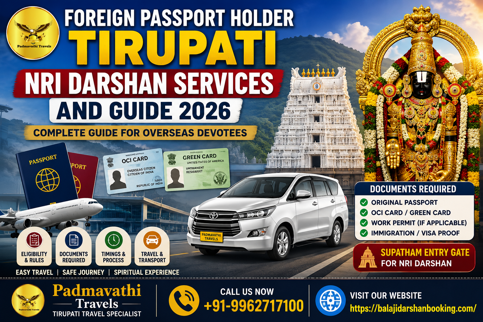 Tirupati NRI Darshan Services