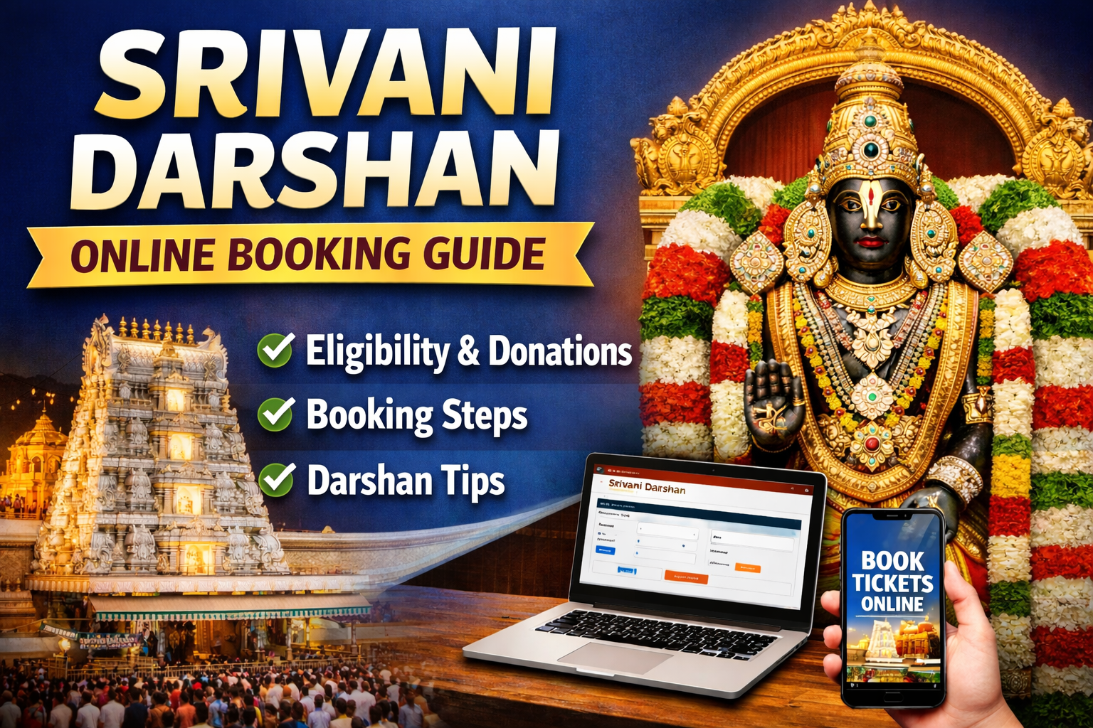 Srivani Darshan Online Booking