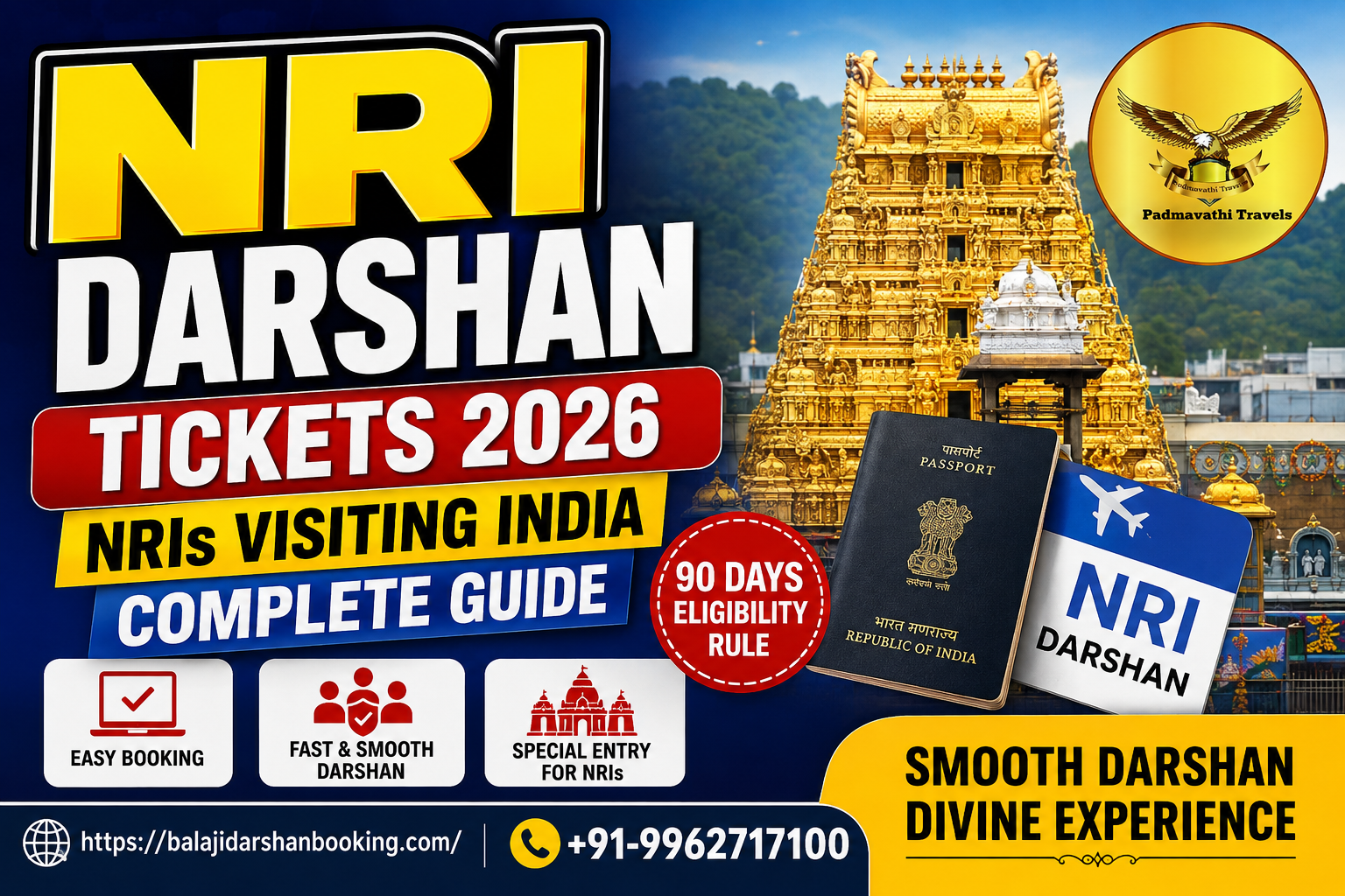 NRI Darshan in tirumala