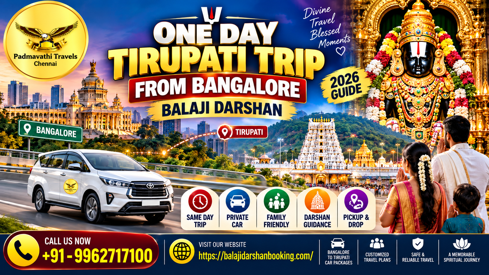 Tirupati trip from Bangalore