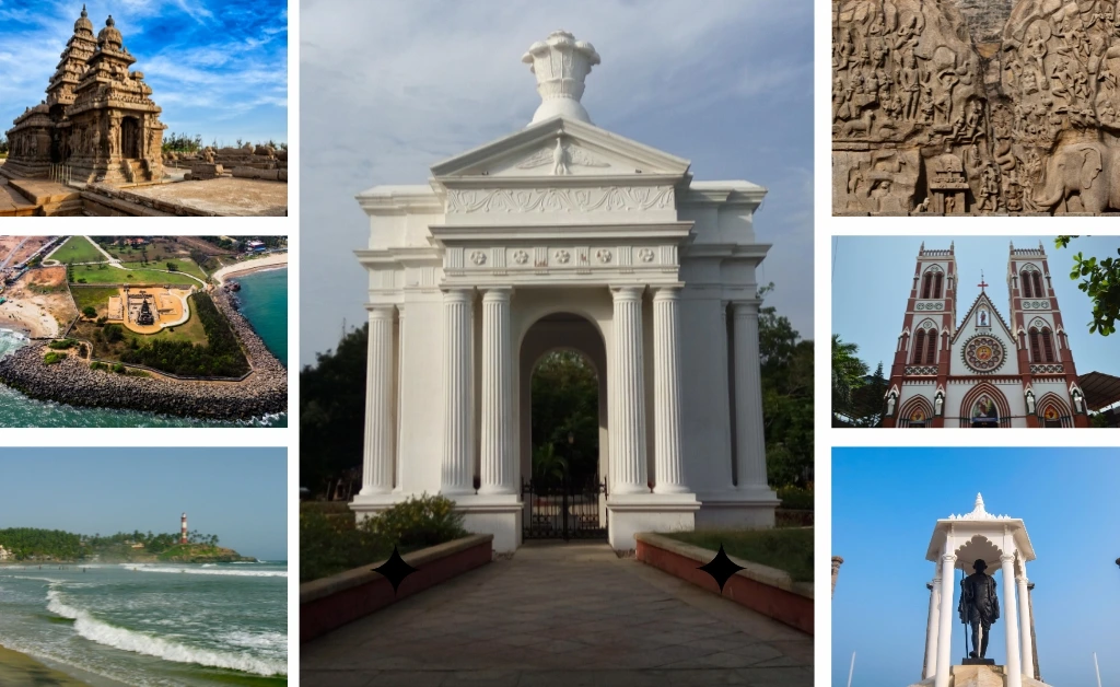 Pondicherry and Mahabalipuram sightseeing