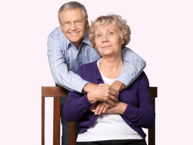 Senior citizens darshan