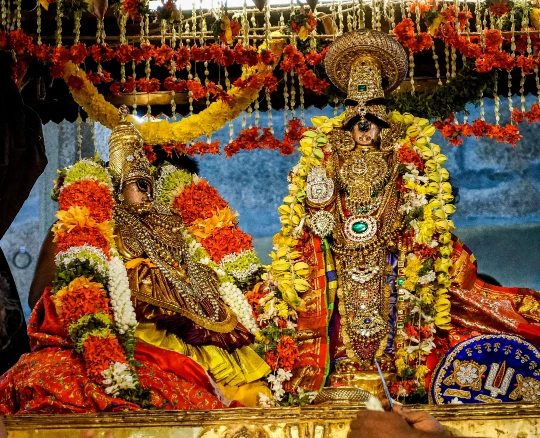 Sri Ranganathaswamy Temple Srirangam outer gopuram view