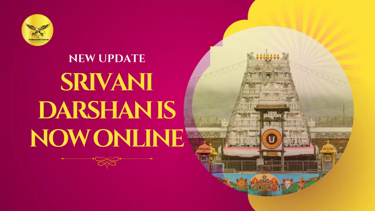 Srivani Darshan Online Booking Update