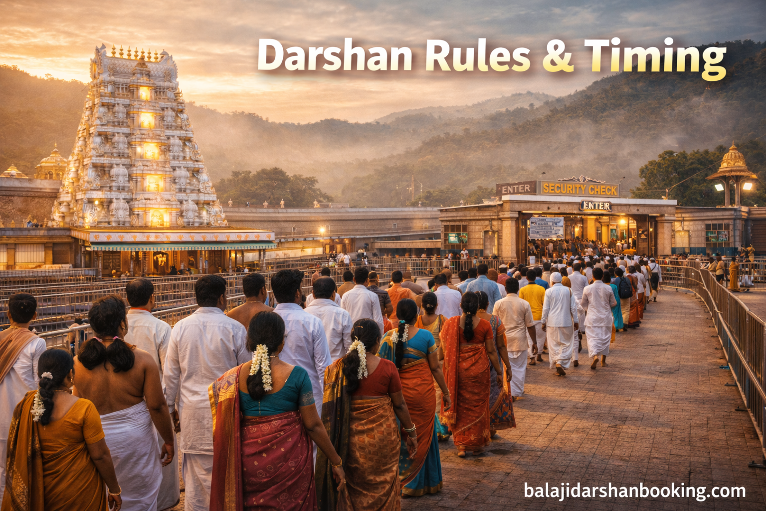 Srivani Darshan Timing and rules
