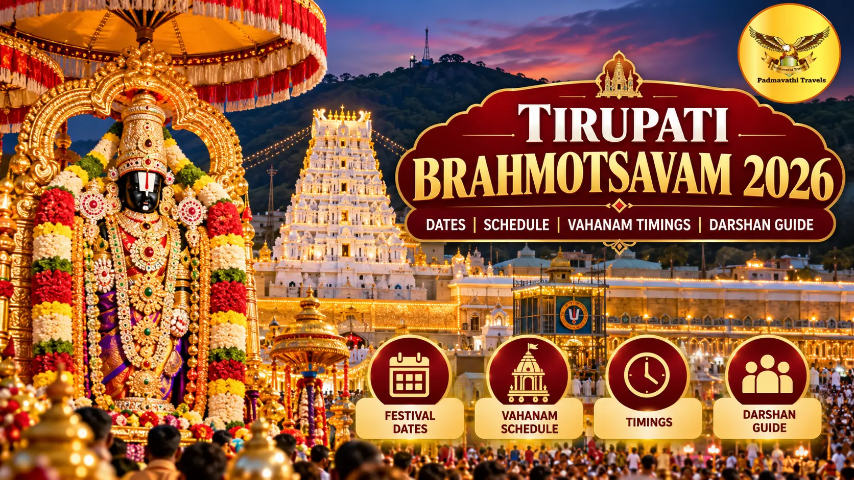 Tirupati Brahmotsavam 2026 dates