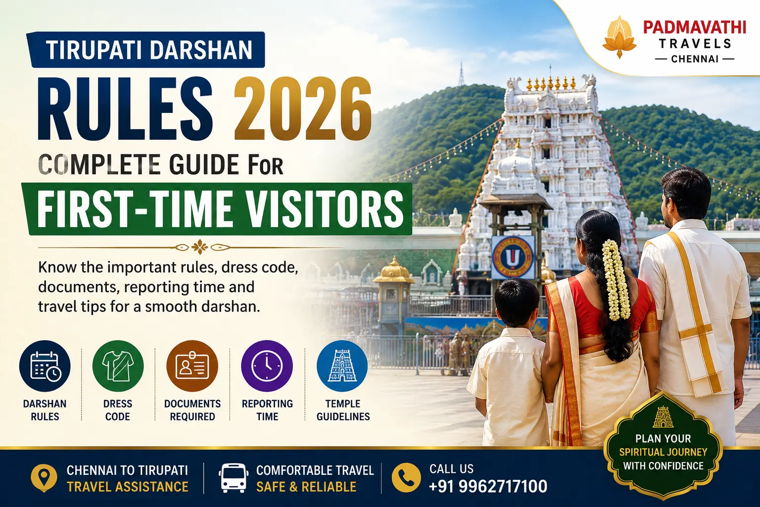 Tirupati Darshan Rules 2026 Complete Guide for First-Time Visitors