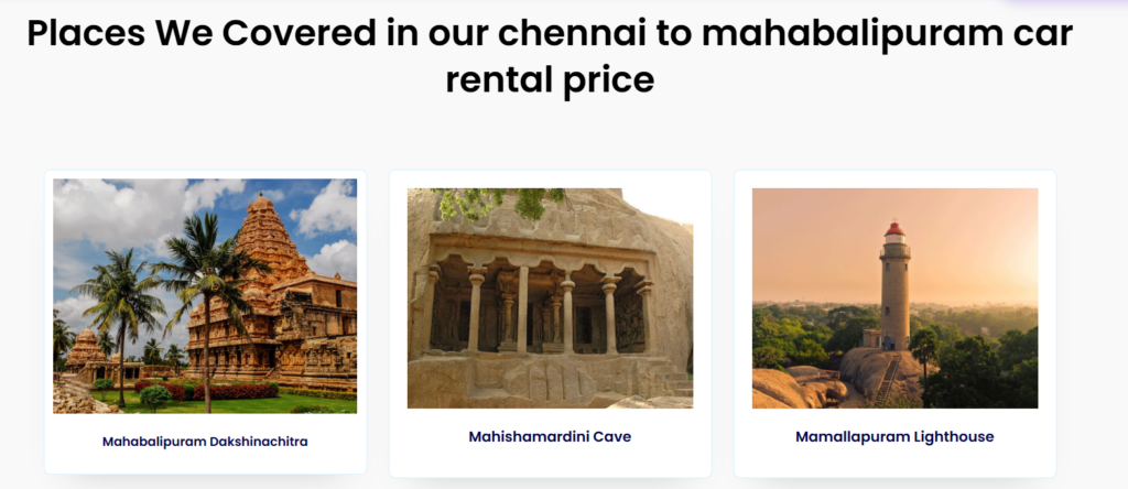 mahabalipuram car packages