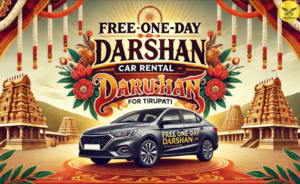 Free One day Darshan Car Rental for Tirupati