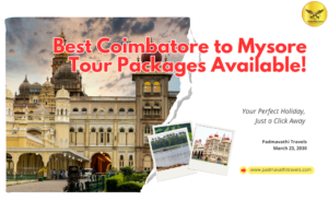 Best Coimbatore to Mysore Tour Packages By Car