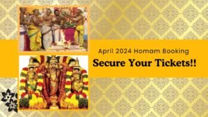 Secure Your April 2025 Tirupati Homam Booking – Limited Slots Available!