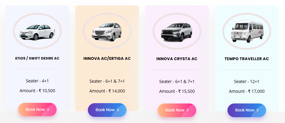 Chennai to Pondicherry Two Days Tour Price Details