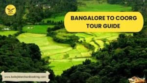Bangalore to Coorg Tour Guide with Padmavathi Travels