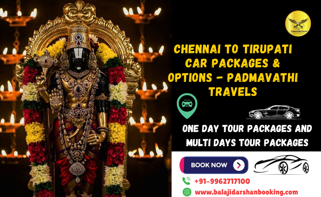 Chennai to Tirupati Car Packages
