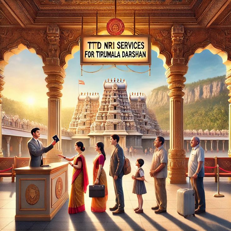 NRI Darshan at Tirumala