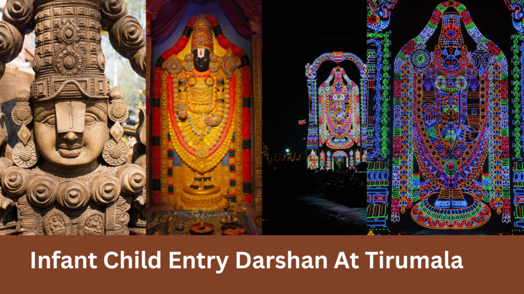infant child entry darshan