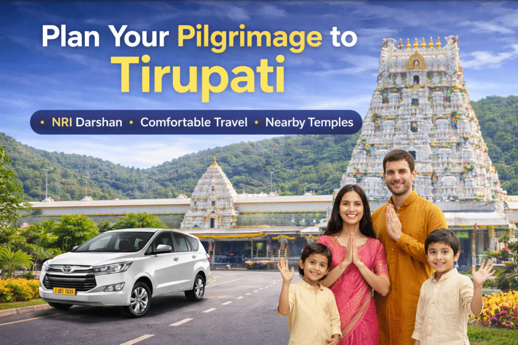 Bangalore Airport to Tirupati car rental
