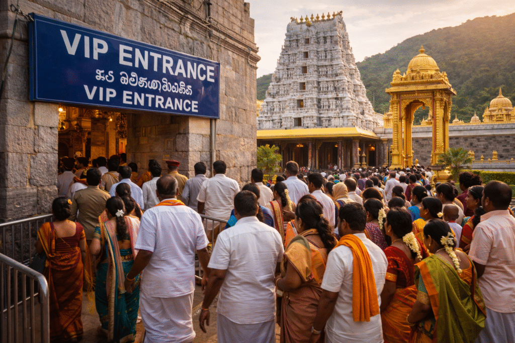 chennai to tirupati vip darshan package