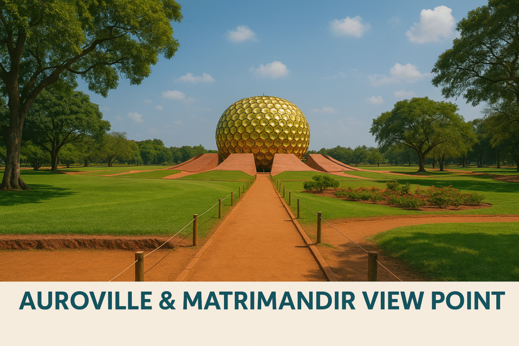 Auroville & Matrimandir View Point