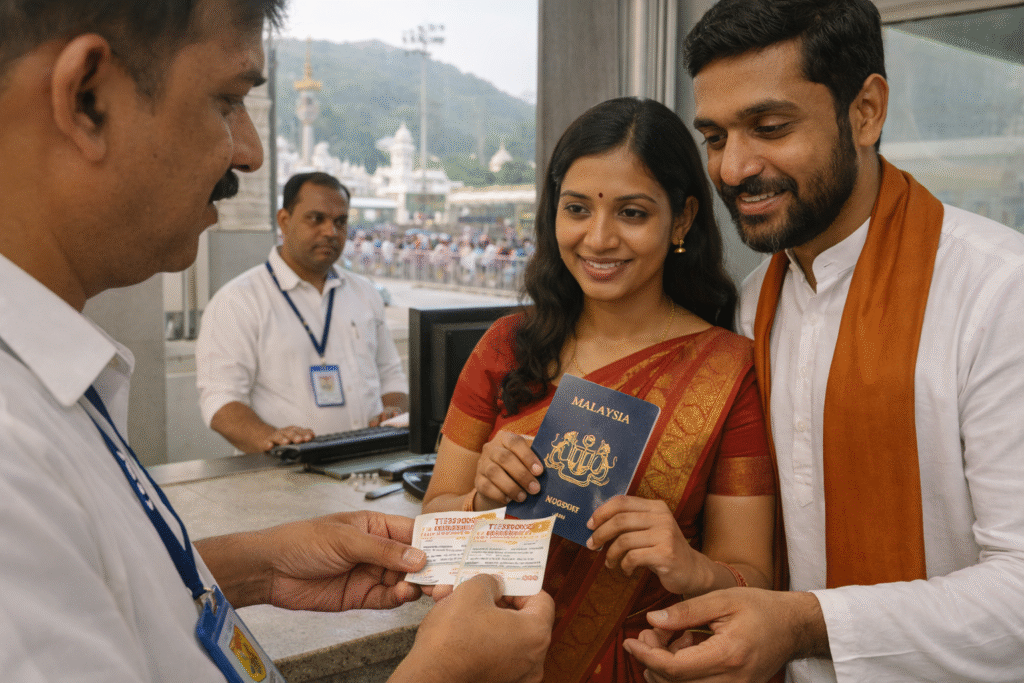 NRI Darshan tickets