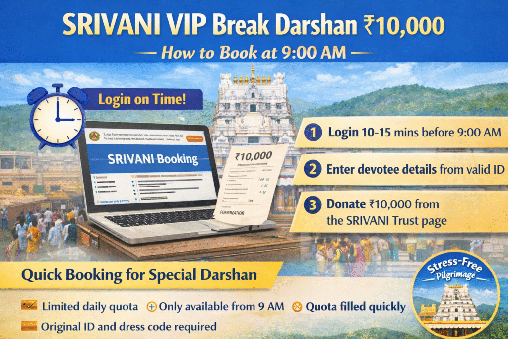 SRIVANI VIP Break Darshan