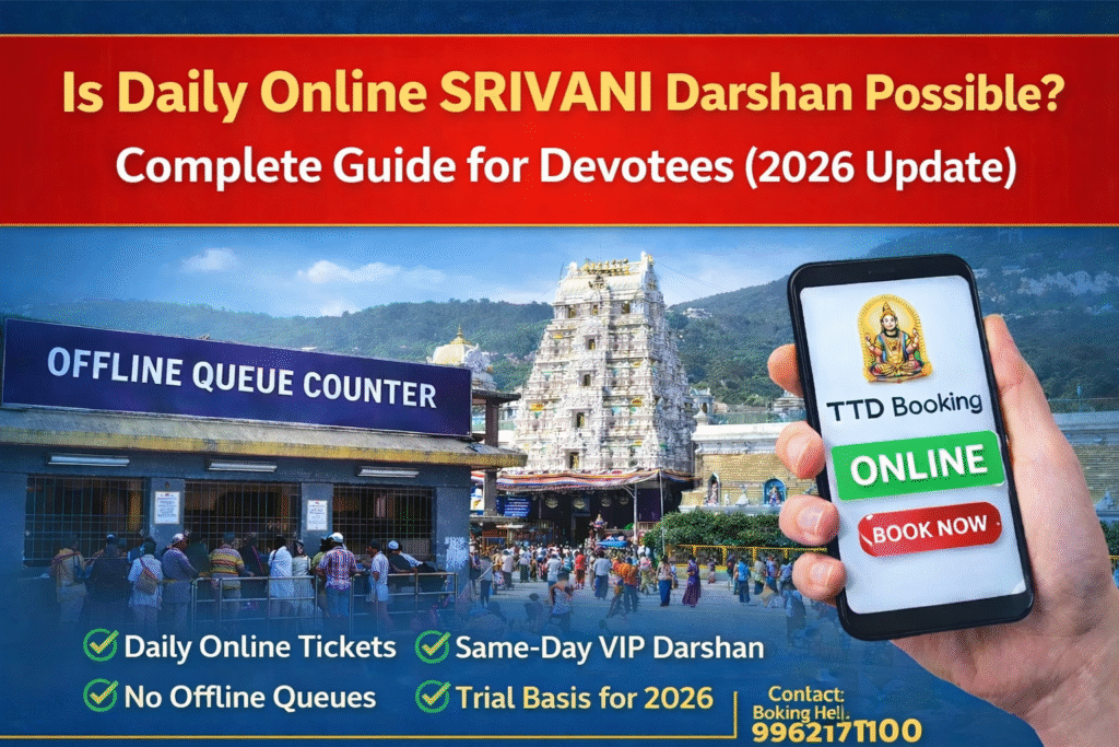Is Daily Online SRIVANI Darshan Possible? Complete Guide for Devotees (2026 Update)