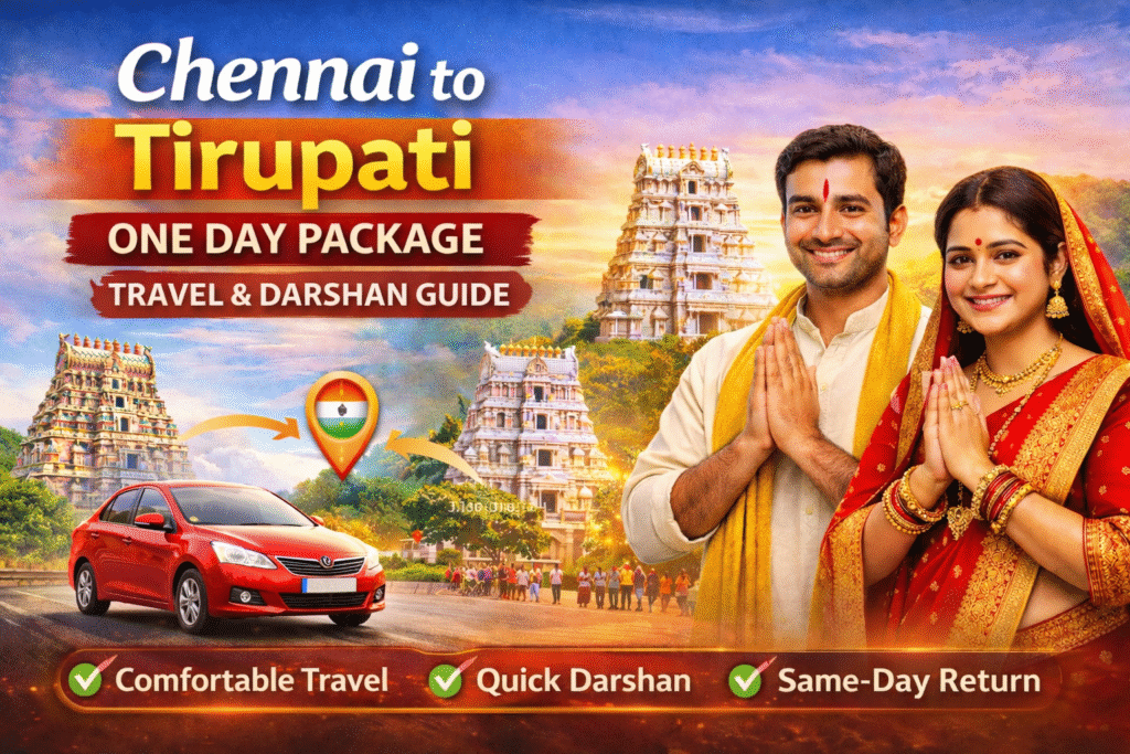 Chennai to Tirupati one day package