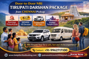 Door-to-Door NRI Tirupati Darshan Package from Chennai Pickup