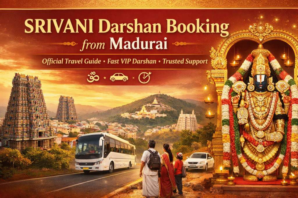 srivani darshan booking from Madurai