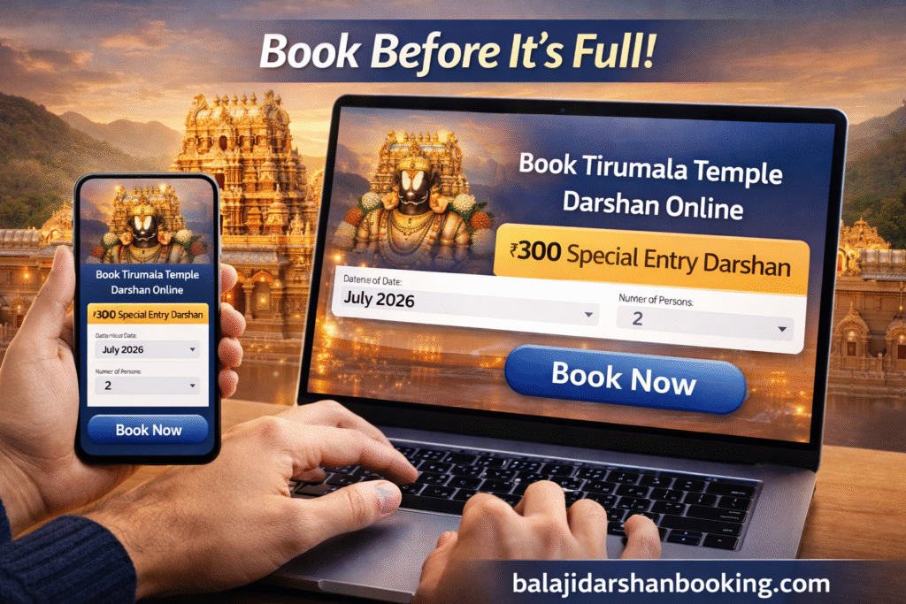 Special Entry Darshan 300 rs tickets