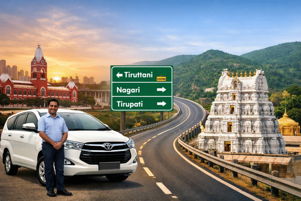 Chennai to Tirupati car package i