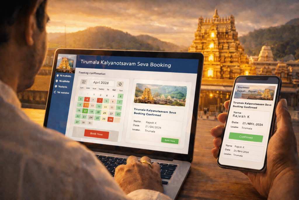 TTD Kalyanotsavam Seva tickets