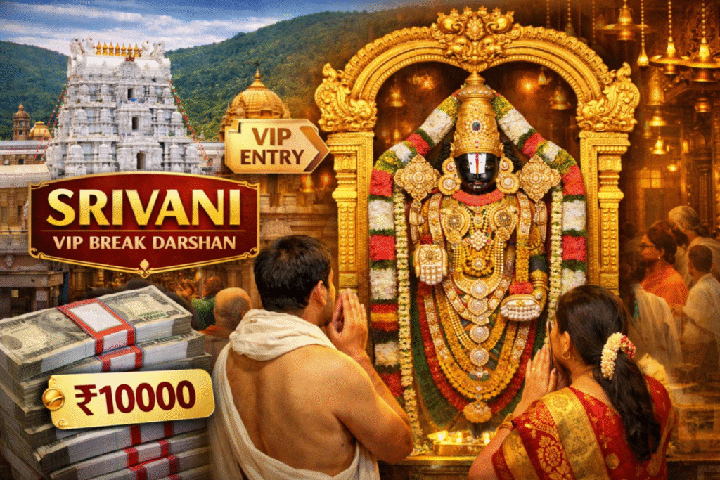 SRIVANI VIP Break Darshan Tirumala