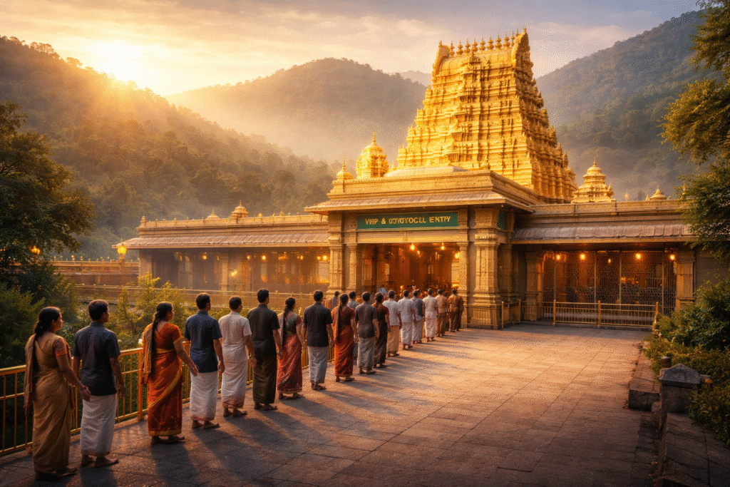 VIP Break Darshan Tirumala
