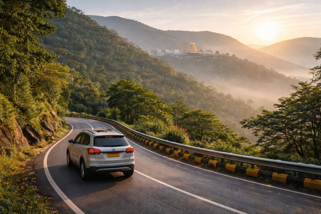 Chennai to Tirupati round trip cab service