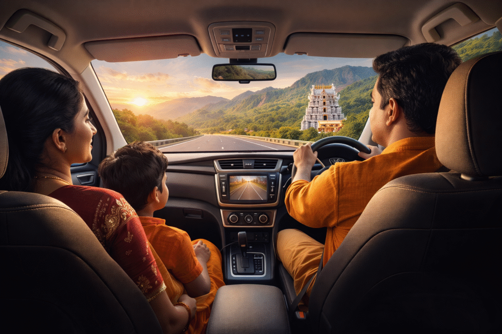 Chennai to Tirupati one day car rental