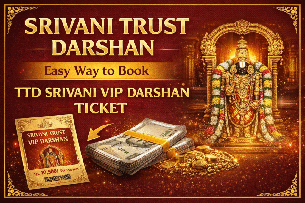 TTD Srivani VIP Darshan Ticket