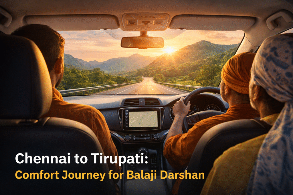 Chennai to Tirupati VIP darshan car package
