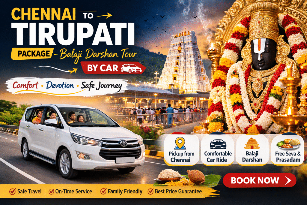 Balaji darshan tour package