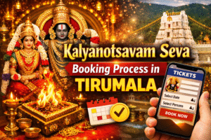 Kalyanotsavam Seva Booking Process in Tirumala