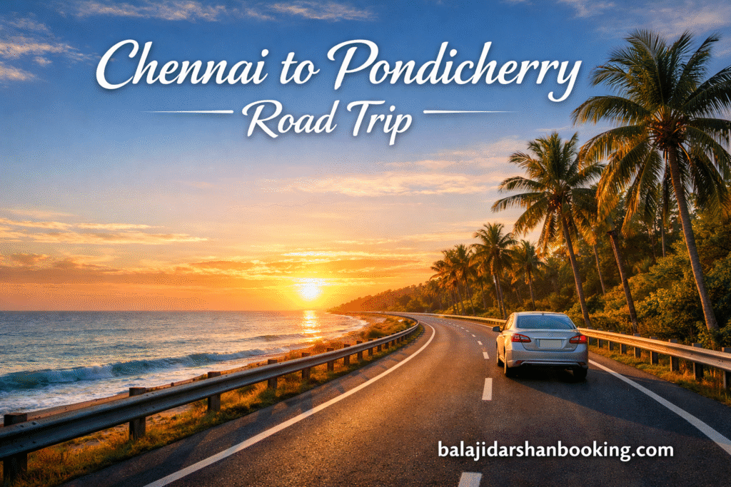 car rental from Chennai to Pondicherry