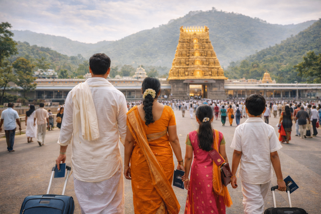 NRI darshan Tirupati temple
