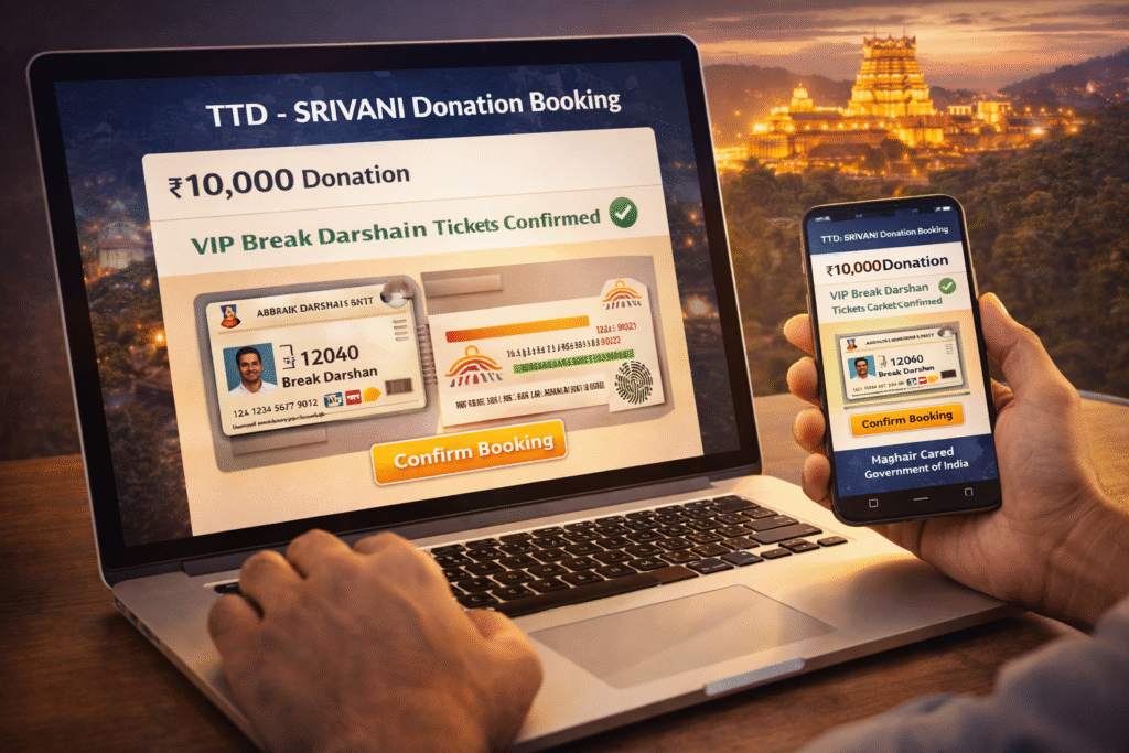 Srivani Darshan Ticket Price