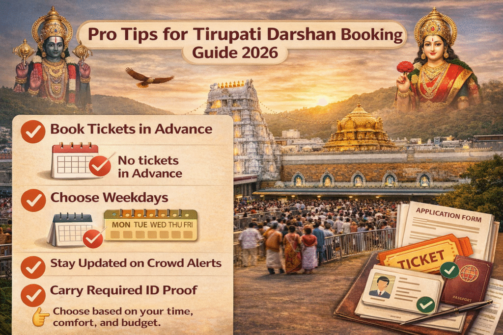 TTD Online Ticket Booking Tips