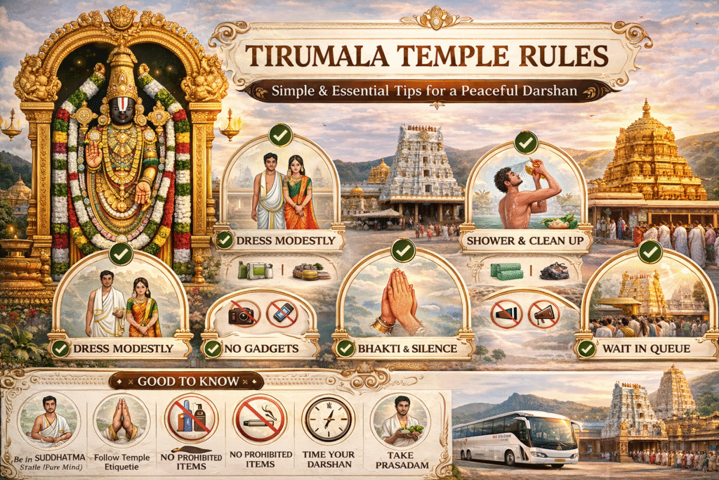 Tirumala Temple Rules