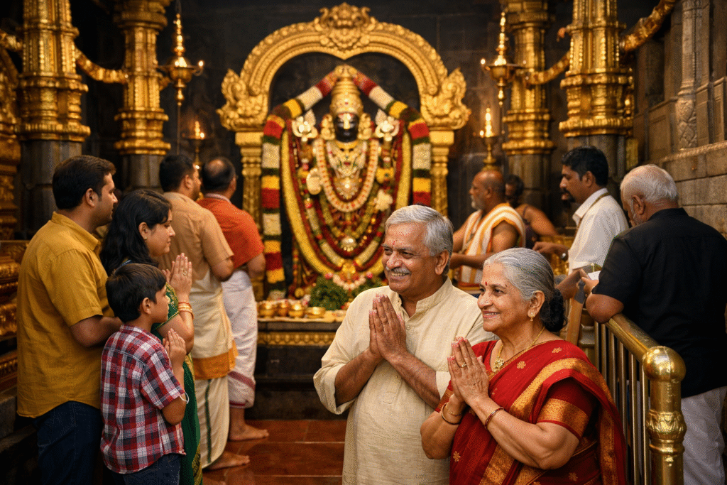 Tirupati VIP darshan entry