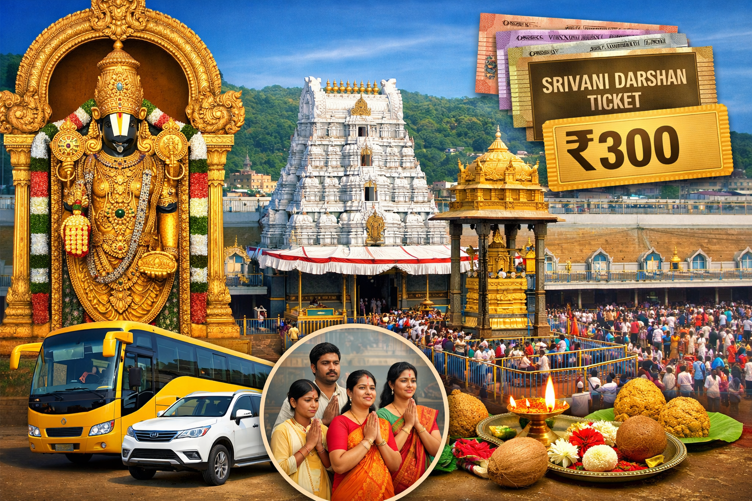 Tirupati one day tour package