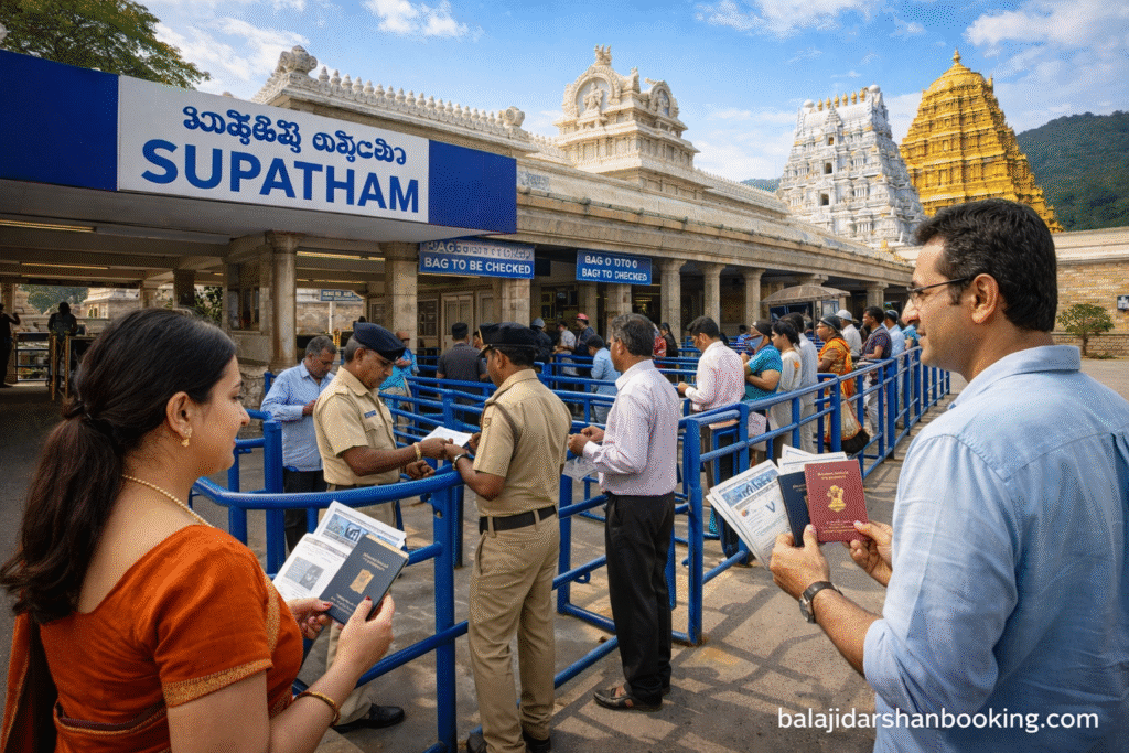NRI darshan ticket booking